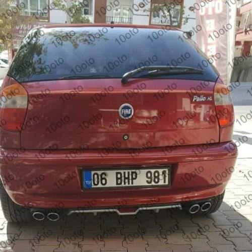 Fiat Palio Diffuser Sport Model Diffuser Car Accessory Universal Compatible Modified Rear Bumper Attachment