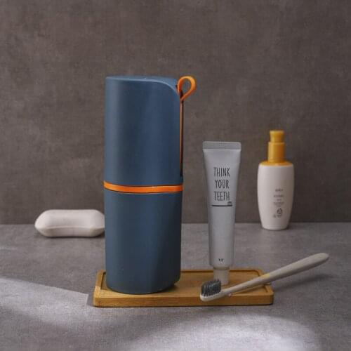Travel Toothbrush Storage Box Portable Multi-function Washing Cup Toothbrushing Cup, Travel Toothpaste, Tooth Jar, Mouthwash Cup