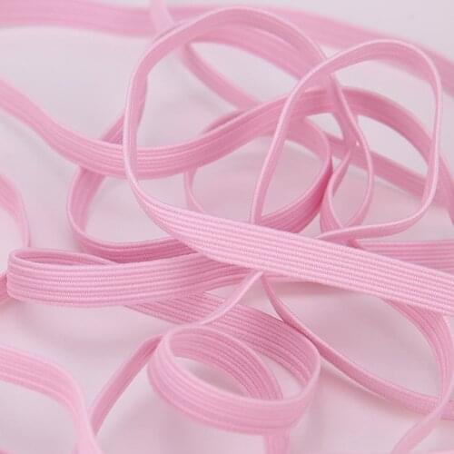 6mm Elastic Band Multirole Trim Ribbon Sewing Spandex Lace Trim Waist Band Garment Accessory