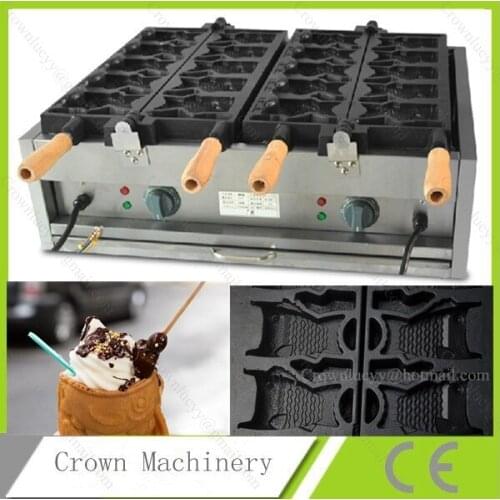 Electric open Mouth Ice Cream Fish Taiyaki Maker Iron