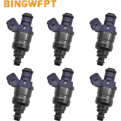 6pcs Fuel Injector Nozzle For Volkswagen VW Passat OEM 078133551L