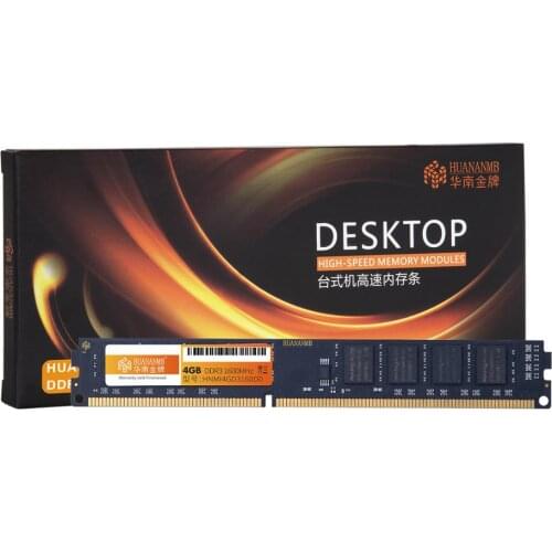 HUANANZHI 4G DDR3 1600MHz memory for desktop 2 years warranty