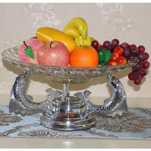 2pc Food Storage Nordic Storage Basket Wrought Iron Fruit Basket Snack Candy Round Vegetable Bowl Table Dining Decoration ZGP002