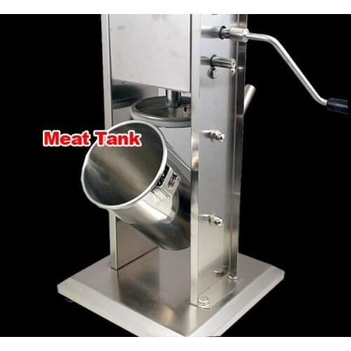 7L Commercial Vertical Manual sausage filling machine Sausage Filler stuffer