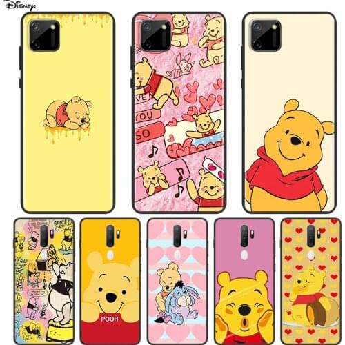 Silicone Cover Winnie The Pooh For OPPO A5 A9 A7 A11X A1K A12 A12E A31 A32 A53 A53S A72 A73 A93 AX7 Pro Phone Case
