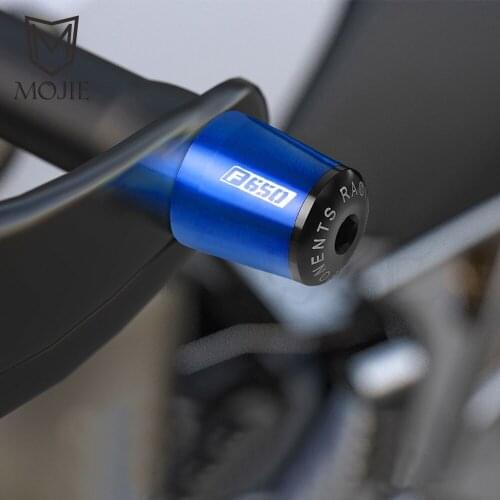 22mm Motorcycle Accessories Handlebar Grips End Handle Bar Cap End Plug For BMW F650 Funduro F650CS BJ/Daker/ABS/SCARVER F650ST