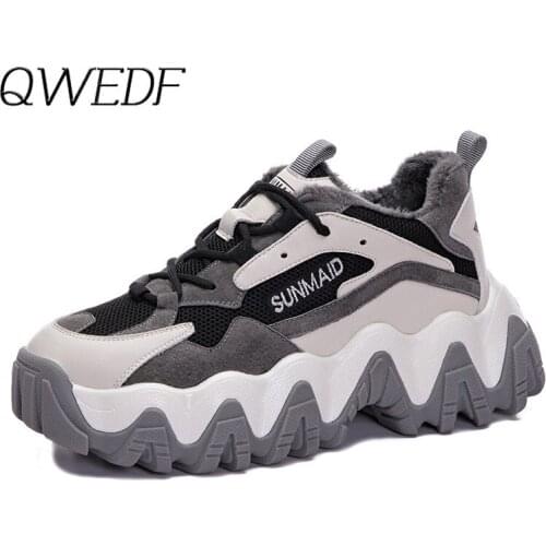 2019 Cotton Shoes Female New Womens Boots Winter Plus Velvet Cotton Shoes Thick-Soled Warm Snow Women Cotton Boots Z6-38