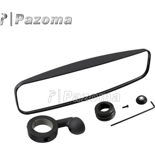 1.75" Roll Cage Clamp Mount UTV Rear View Mirror Center View for Polaris RZR XP1000 XP4 RZR900