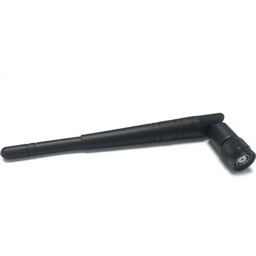 1PC Wifi Antenna 2.4Ghz 3dbi Omni aerial RP-TNC connector male plug foldable NEW Wholesale antenas wireless