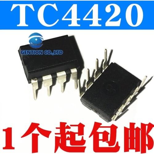 10PCS TC4420 TC4420CPA TC4420EPA DIP8 MOSFET driver chip in stock 100% new and original