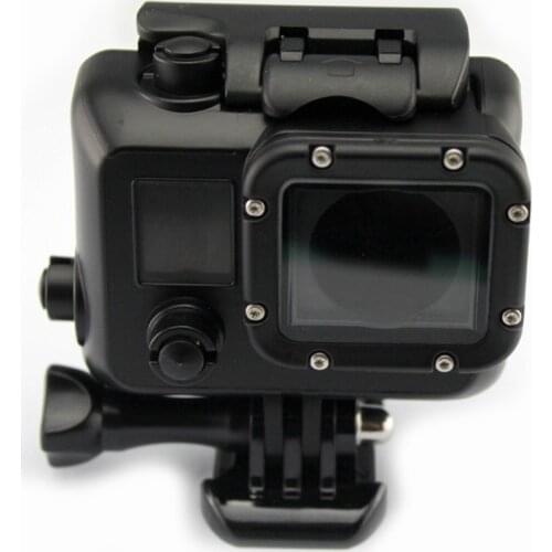 45M Diving Black Waterproof Shell Crystal Case Protector Box for Gopro Hero 3 3+ 4