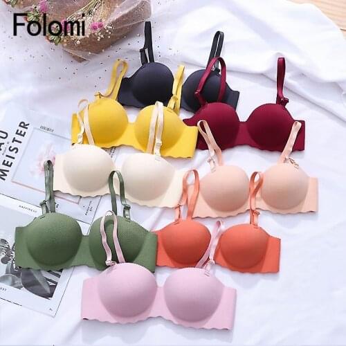 Women Sexy Bras Push Up Lingerie Seamless Bra Girls Underwear Wireless Intimates Female AB Cup