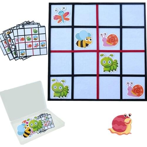 Sudoku Games Montessori Material Puzzle Toys For Toddler Animal Jigsaw Board Games Educational Logical Thinking Toys Preschool