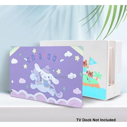 For Nintendo Switch TV DOCK Skin Faceplate Protective Cover Case For Nintend Switch Console Protective Cute Cartoo Shell Cover