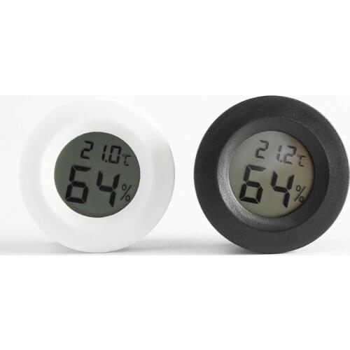 Temperature Humidity Meter Fish Tank Digital Accurate Accessories Measurement Instrument for Reptile Turtle Aquarium Fish