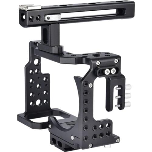 A7 Camera Cage Professional Handle DSLR Rig Video Camera Stabilizer For Sony Alpha A7 A7II A7III A7K A7S2 A7R2 A7R3 A7X CA7