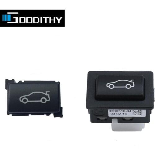 Tailgate Rear Trunk Switch Button Cover For BMW 1 2 3 4 5 6 7 X1 X3 Z4 E81 F22 E90 F30 F32 F10 F11 F12 F01 F02 91319200316