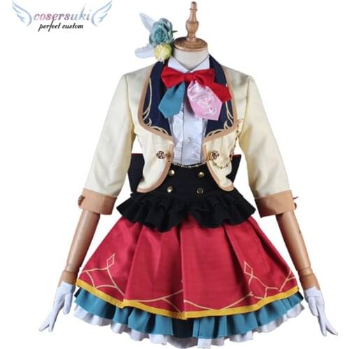 LoveLive!School Idol Yuki Setsuna/Nakagawa Nana Cosplay Costume Stage Performance Clothes , Perfect Custom for You