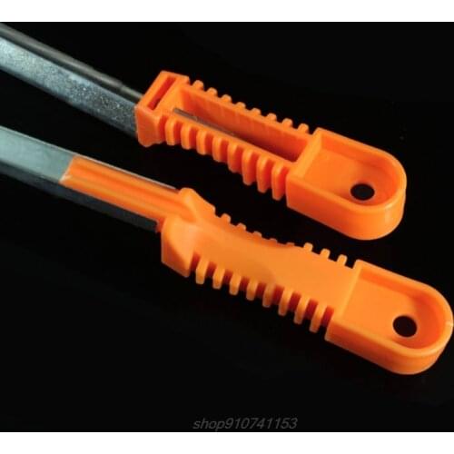 Chainsaw Sharpener File Kit with Non-skid Rack Handle Support Guides Compatible with Sharpening Filing Chainsaws A07 21 Dropship