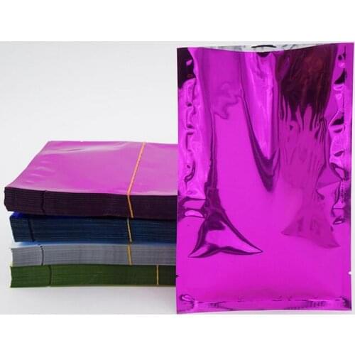 Customized 14*20CM Food grade aluminizing Hiraguchi bag Food vacuum bag Aluminum Foil Bag