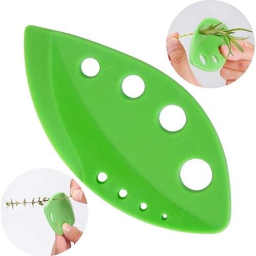 Vegetables Leaf Separator Rosemary Thyme Cabbage Leaf Stripper Plastic Greens Herb Stripper Looseleaf Rosemary Kitchen Gadgets