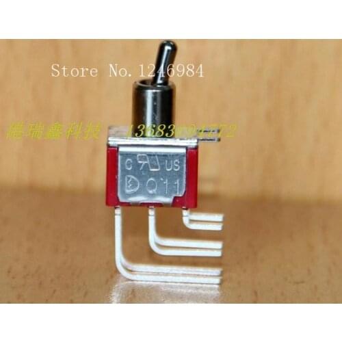 [SA]T8021L Dual scoliosis six foot two tranches M6.35 toggle switch toggle switch Q11 Taiwan Deli Wei produced 1MD1--50pcs/lot
