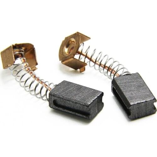 2pcs Carbon Brushes 5x8x12mm Spare Parts For Black Decker Angle Grinder G720 Angle Grinder Carbon Brush Accessories