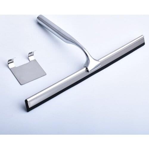 Shower Squeegee Stainless Steel Squeegee Window Wiper Cleaner for Car Glass Home 85DA