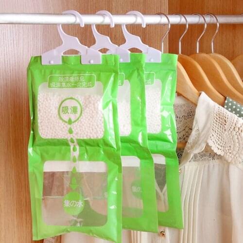 Absorber Bags Hangable Wardrobe Absorbent Moisture-proof Dehumidifier Wardrobe Moisture Absorbing Bag Anti-mold Desiccant Box
