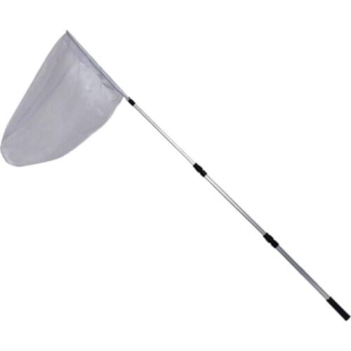 Aluminum Alloy Telescopic Handle Insect Net Child Catch Butterfly Dragonfly Net B36E