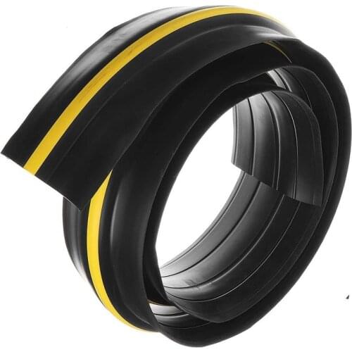 1-2.1M Garage Door Bottom Seal Weather Stripping PVC Rubber Seal Strip Electric Door Bottom Seal Water Noise Seal Bumper Strip