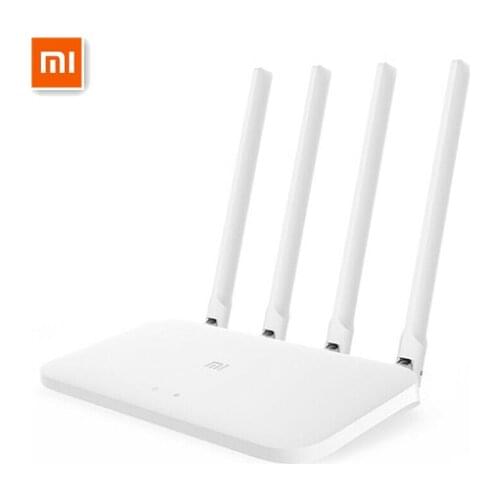 Xiaomi Mi WIFI Router 4C 64 RAM 300Mbps 2.4G 802.11 b/g/n 4 Antennas Band Wireless Routers WiFi Repeater Mihome APP Control