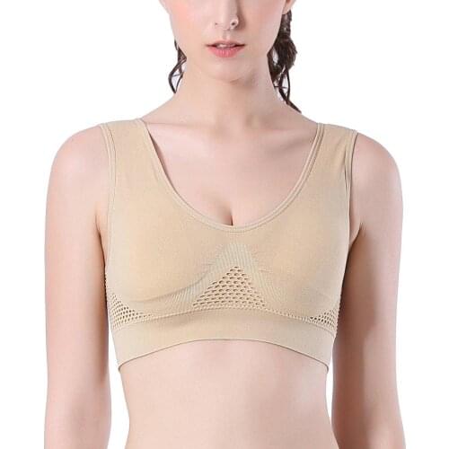 Yoga U-shaped Beauty Back Bra Running Sports Underwear Breathable Without Steel Ring Bra