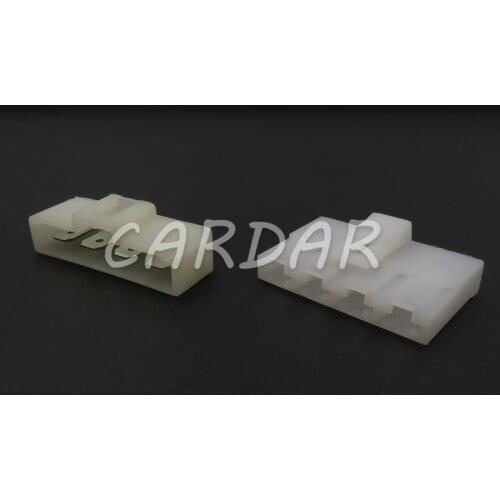 1 Set 4 Pin Automotive Wire Harness Cable Socket Auto Connector With Terminals