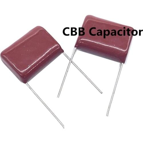 10pcs/lot 1uF 450V 105J Original CBB Polypropylene film capacitor pitch 15mm 105 1uF 450V