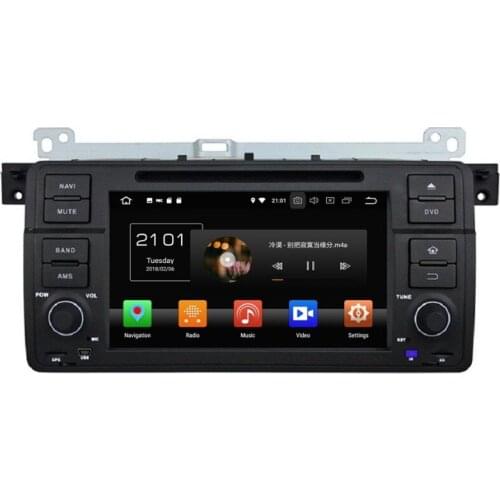 Android 8.0 Octa Core 7" Car DVD GPS Multimedia Head Unit for BMW E46 M3 1998-2005 4GB RAM Radio Bluetooth WIFI USB Mirror-link