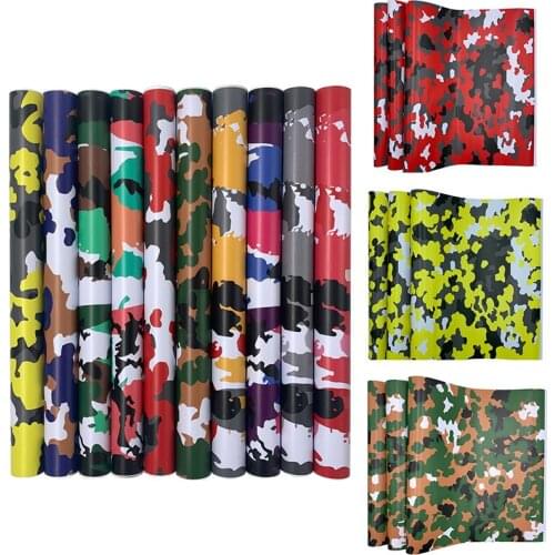 Arctic Snow Camo Vinyl Film Car Wrap Camouflage Vinyl Wrapping Car Stickers for Mirrror Phone Laptop DIY Stying Film Sheet Roll