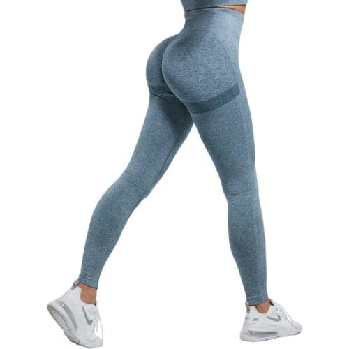 NORMOV Seamless Fitness Leggings Women High Wasit Slim Elastic Sexy Legging Female Workout Push Up Jeggings Leggins Woman 9Color