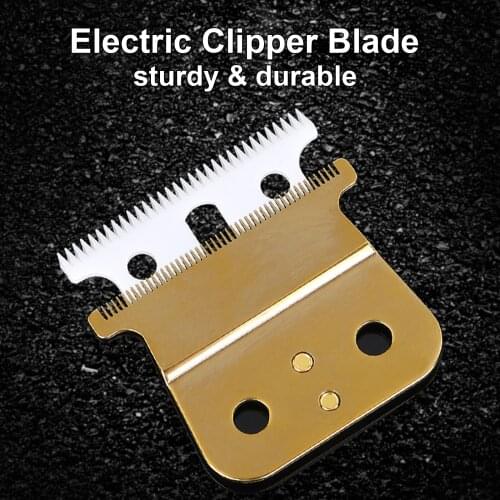 Clipper Blades Carbon Steel Clipper Blade Cutter Replacement Blades for Cordless Clipper Hair Salon Tool T-cutter blade Barber