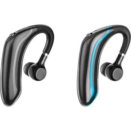 Hot-Bluetooth Headset Wireless Earpiece Noise Cancelling For Clear Calls For Android Apple For Driving Business Office
