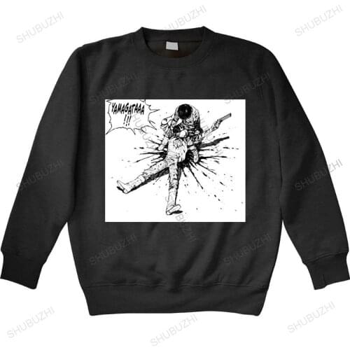 Men autumn sweatshirt black hoody fashion Akira Yamagata Sportswear box logo BLACK price cotton brand hoodie drop shipping