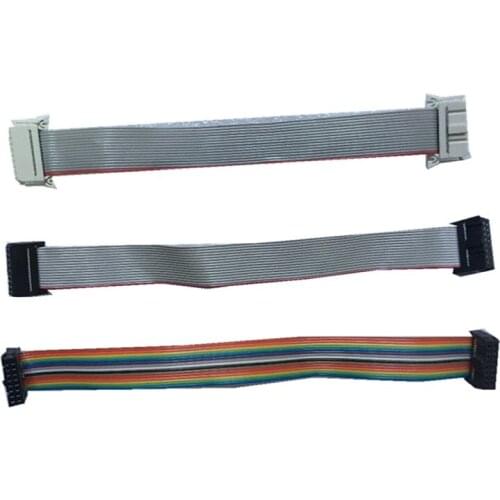 A pack of 10pcs led display data cable 16p short cable for indoor outdoor led modules 50cm flat cable can customize