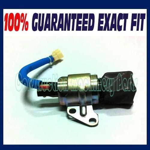 New For Kubota D722 D902 Z482 Fuel Shut Off Solenoid 1756ES-24SUL5B1S5 Stop Device