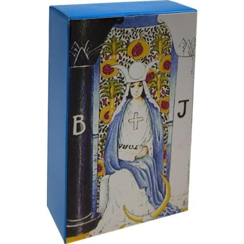 2021 New Arrival Full Russian Radiant Rider Wait Tarot Cards Board Game Divination Fate Tapo Cards Board Game