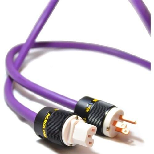 OFC copper power cord Power line Splay tail plug US Power CABLE hifi power cable