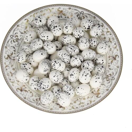 Popular 10pcs bubble simulation mini bird egg pigeon egg model , DIY micro-landscape decoration craft