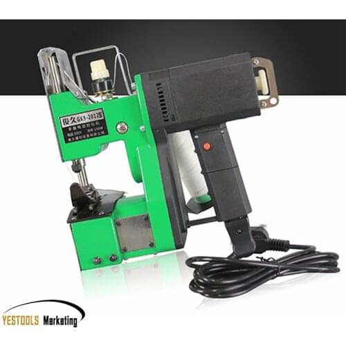 Portable electric sewing machine sealing machine woven bag sealing industry baler machine Chain Stitch