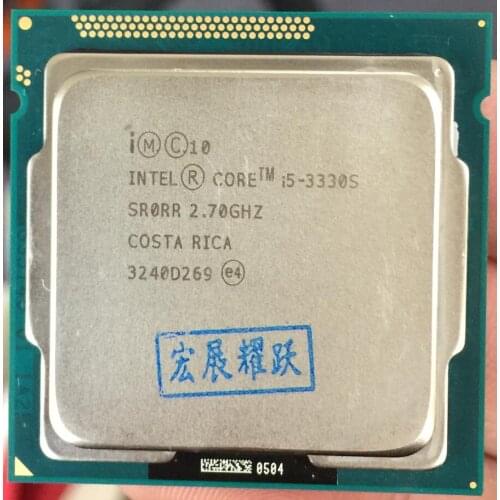 Intel Core i5 3330S i5-3330S Processor (6M Cache, 2.7GHz) LGA1155 Quad-CorePC Computer Desktop CPU