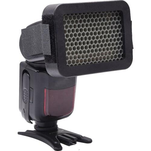 SETTO 1/8-Inch Universal Honeycomb Grid for External Camera Flashes 1/8" Honeycomb Grid