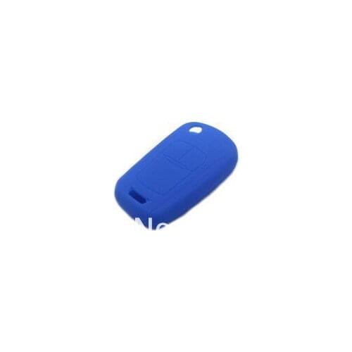 Deep Blue Color Remote Key Cover Silicon Gel Skin For Chevrolet Cruze